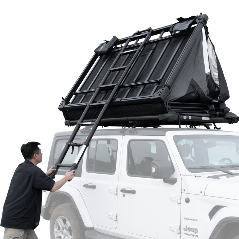 Waterproof 4 Person SUV 4X4 Soft Shell Roof Top Tent