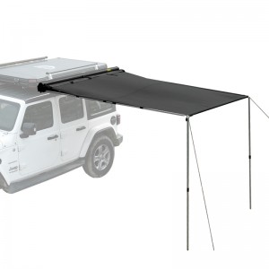 Cheap price Roof Tent Awning - Wild Land outdoors 4WD rectangle extendable aluminum car side awning  – Wild Land