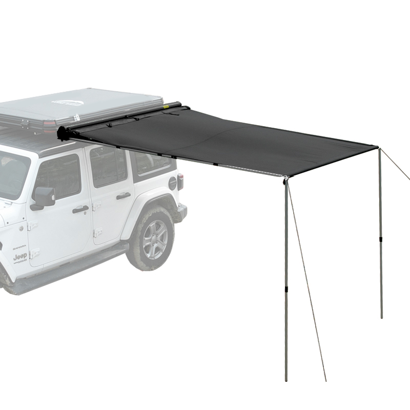 Wild Land di luar ruangan 4WD tenda sisi mobil aluminium persegi panjang yang dapat diperpanjang