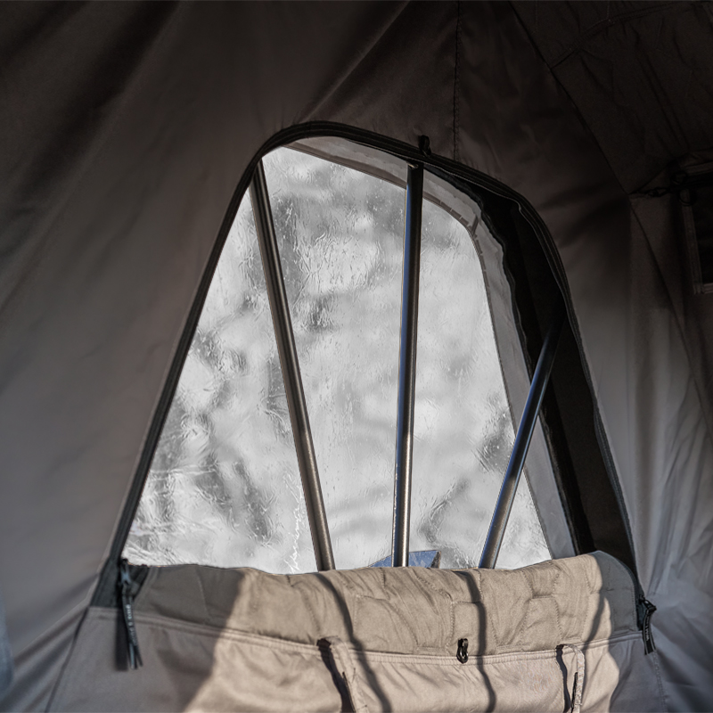 Компактная складная палатка на крыше Wild Land Hard Shell