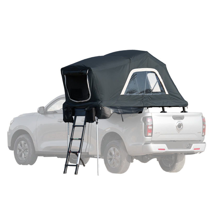 Wild Land Compact Hard Shell Foldable Roof tent ຮູບພາບທີ່ໂດດເດັ່ນ