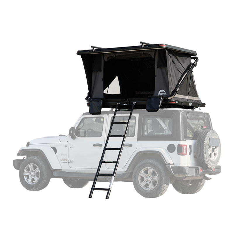Wild Land 4WD New Style Aluminum Z-shape hard shell roof top tent Featured Image
