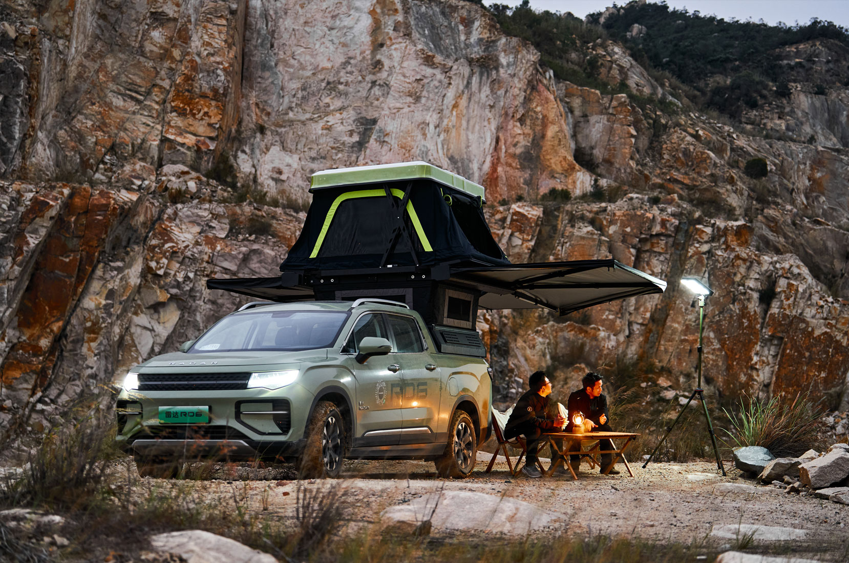 Radar EV werkt samen met Wild Land om een ​​camping-ecologie te creëren en er wordt een nieuwe autodaktent onthuld!