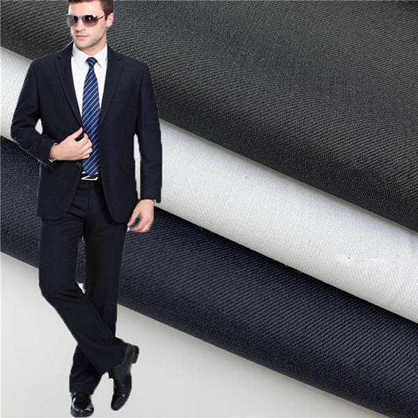 50% wool lycra fabric wholesale polyester blended fabric for suit  manufacturers and suppliers