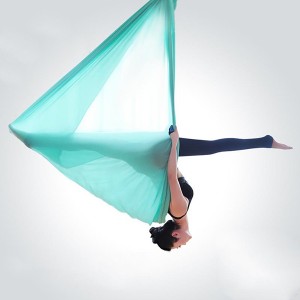 100% Najlon 2.8M Wisa 'Super Tiċrita Reżistenti Aerial Yoga hammock Tessili YAT871