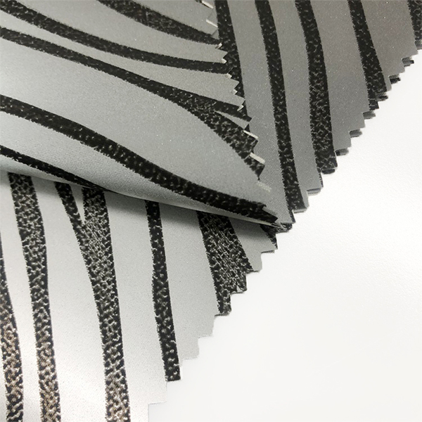 100%Polyester Reflective Printing Taffeta labor uniforms fabric YAT860