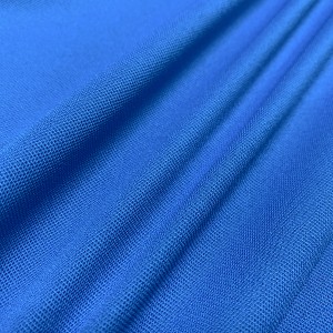Moisture Wicking DTY Dry ​​Fit Knitted Fabric Untuk T-Shirt YA1080-S