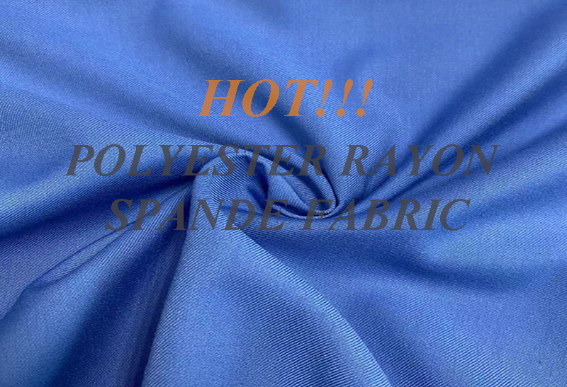 Hot sale polyester rayon spandex fabric!
