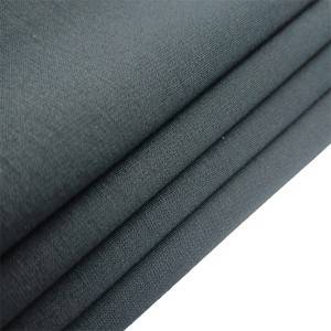 Плетена црна растезљива тканина за панталоне