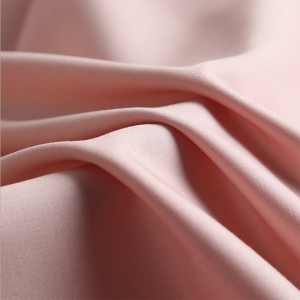 Polyester Rayon Fabric Pink ladies bank office suit fabric yarn dyed