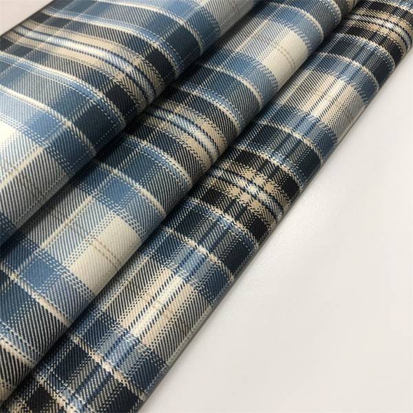 Polyviscose blend school uniform fabric plaid pattern