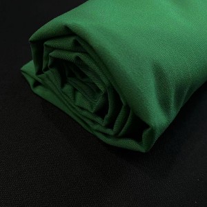Einfarbiger, atmungsaktiver Polyester-Bambus-Spandex-Vier-Wege-Stretch-Stoff