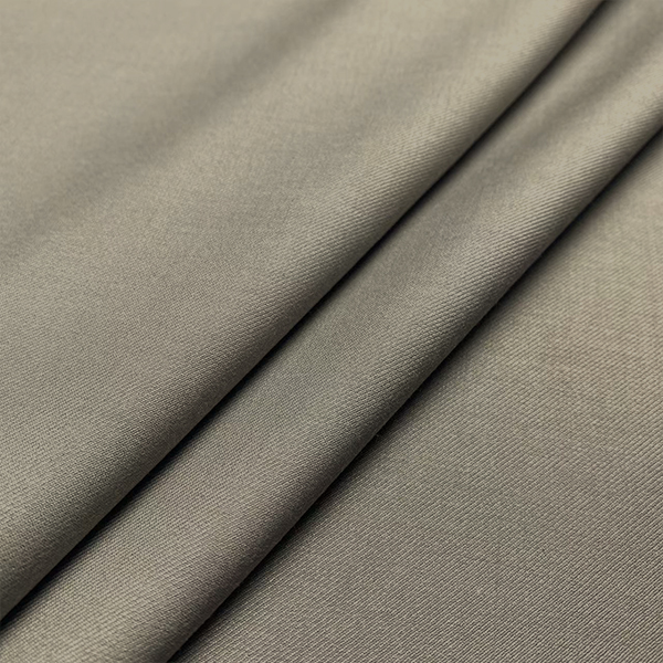 Khaki Worsted Cloth 70 Polyester 30 Viscose Twill Fabric ဈေးနှုန်း