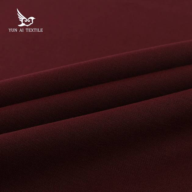 Tela de traje de hombre de sarga de lana 30% roja de alta calidad italiana al por mayor