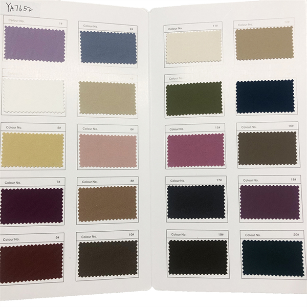 Tutus Bright Color Polyester Spandex Ladies Pant Fabric YA7652
