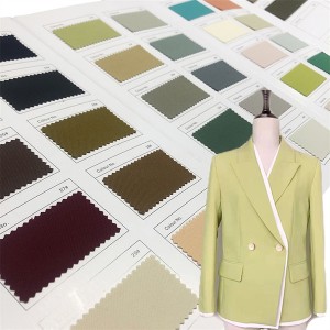 Partihandel Bright Color Polyester Spandex Dambyxa Tyg YA7652