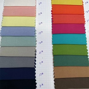 New Arrival Lightweight Breathable Antibacterial Eco Friendly Bamboo Shirt Fabric 8351