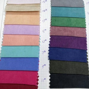 ფერადი ჰალსტუხი შეღებილი 100% ბამბუკის ბოჭკოვანი პერანგის ქსოვილი 8359