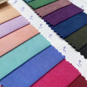 Kleurige stropdas ferve 100% bamboefiber shirtstof 8359