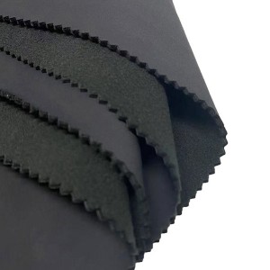 Tissu Softshell en tricot extensible 3 couches imperméable en TPU collé WC-0022