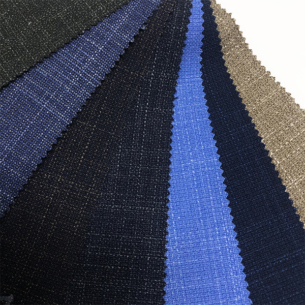 ឆ្នាំ 2022 មកដល់ថ្មី TR Stretch Fancy Suit Fabrics for Decoration YA-FS