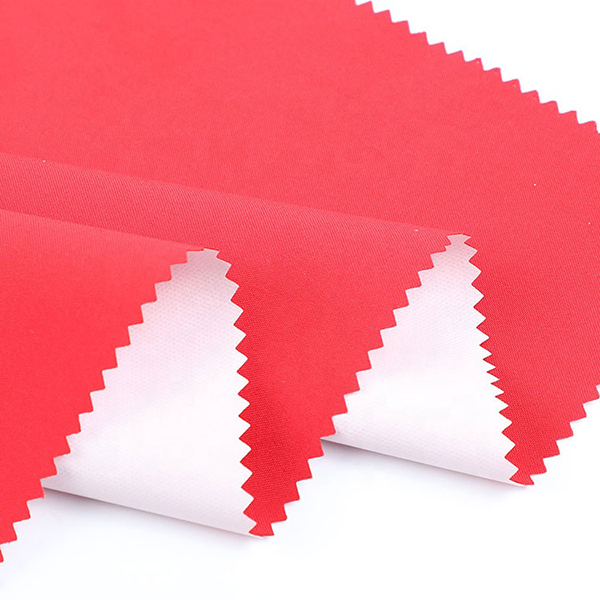 2 Layer PU Membrane Laminated Waterproof 100 Polyester Fabric For Rain Jacket YA6070
