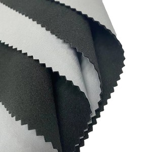 Nylon Spandex 4 way Stretch Fabric Bonded Polar Fleece Fabric Para sa Hunting Jacket YA4065