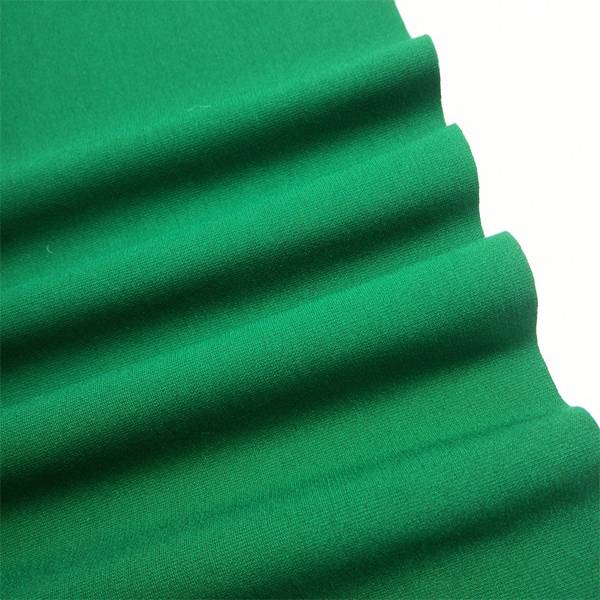 Zelena džersi pletena tkanina za ženske hlače