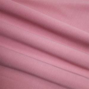 Tessuto elasticizzato in rayon di colore rosa con spandex per abiti