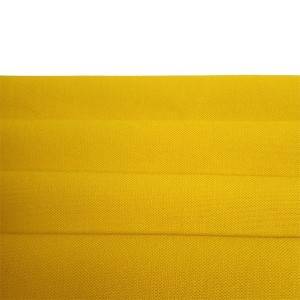 Keltainen joustava polyesterinylonia spandex-kankaalla