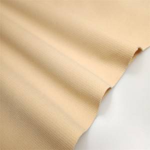 Beige stretch fabric for women’s suit