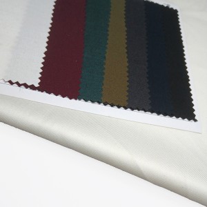 Plane Twill Polyester Rayon lana Blend Fabric
