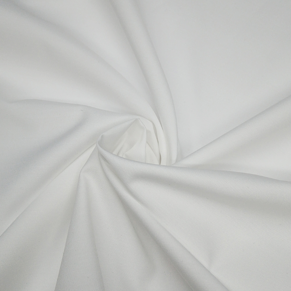 kain modal poliester putih untuk baju sekolah