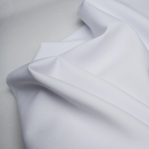 ligte gewig wit sagte polyester spandex versnit skooluniforms hemp stof YA8051