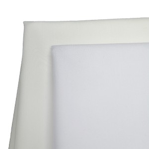 tessuto per camicie uniforme in spandex di poliestere bianco liscio