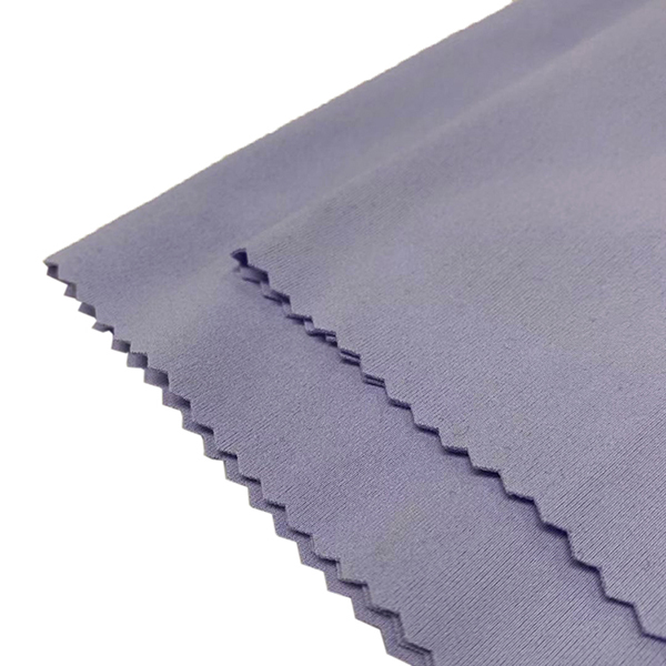Knit 78 Polyester 22 Spandex Suede Surface 4 Way Stretch Moisture Wicking Sports Fabric YAT001
