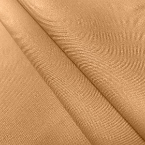 цветна плътна кепър полиетерна коприна 4-посочна разтеглива материя за дамски костюм за лято YA5758