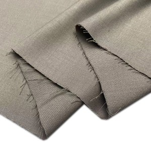 Khaki Worsted Cloth 70 Polyester 30 Viscose Twill Fabric Priis