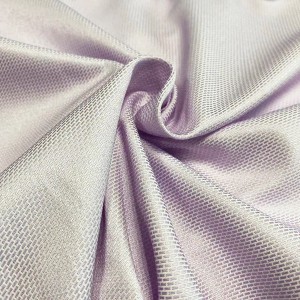 ສີຟ້າສີບົວ Dobby Woven Poly Cotton Blend Fabric ລາຄາຂາຍສົ່ງ