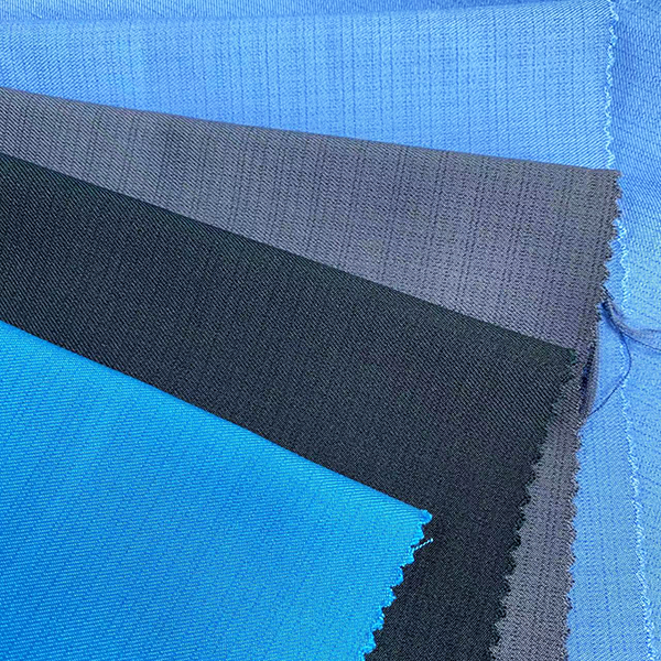 Navy Blue Woven 100 Polyester Twill Fabric Wholesale