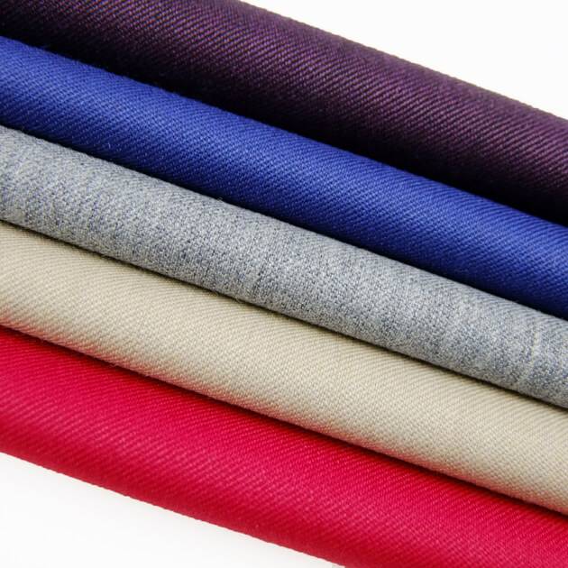 purple fine 100% natural pure wool cashmere fabric W18003