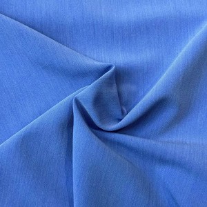 Lesela le sa keneleng metsi la Polyester Rayon Spandex Twill 4-Way Stretch Fabric