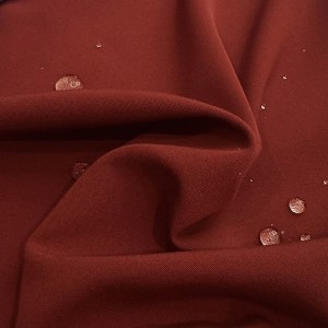 Waterproof Polyester Rayon Spandex Twill 4-Way Stretch Fabric