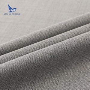 Tessuto grigio per cappotto uniforme scolastica all'ingrosso YA17028