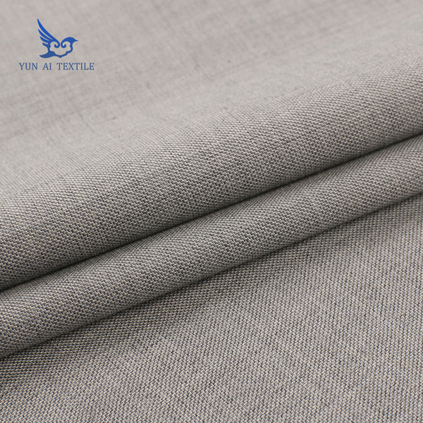 Grey school uniform coat fabric wholesale YA17028