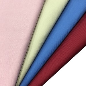 80% Polyester 20% Rayon Blend Tr Twill Woven Suit Fabric