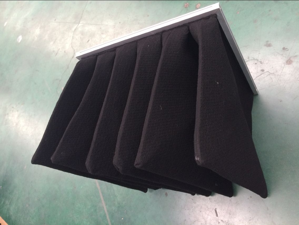 G4 pocket type activated carbon air filters