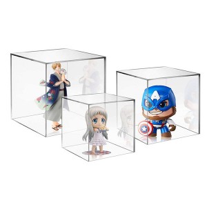 5 Sided Clear Acrylic Box – Custom Size