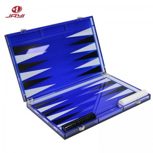 Custom Wholesale Acrylic Backgammon Game Set Supplier – JAYI