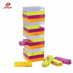 Custom Acrylic Tumble Tower Game Set Manufacturer – JAYI